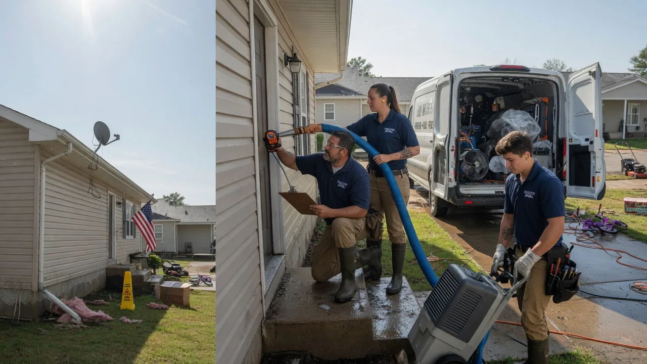 Ceiling Water Damage Restoration in Athens, TX near me