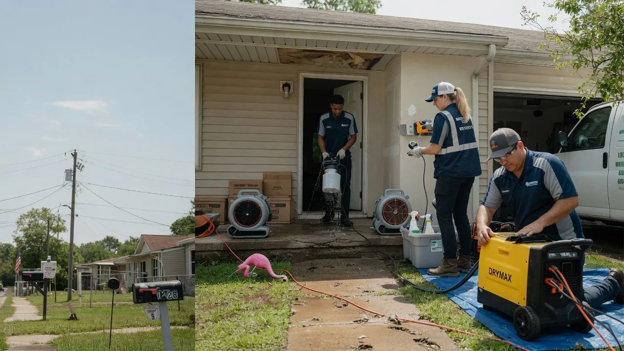 Storm Damage Water Removal in Athens, TX near me